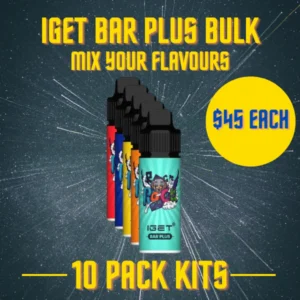 IGET Bar Plus Bulk 10 Pack