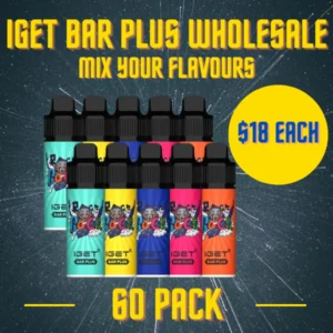 IGET Bar Plus Wholesale 60 Pack