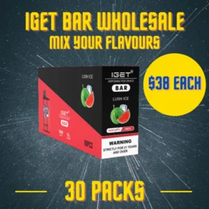 IGET Bar Wholesale 30 Packs