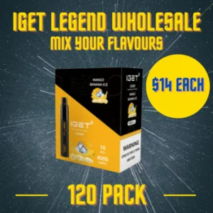 IGET Legend Wholesale 120 Pack
