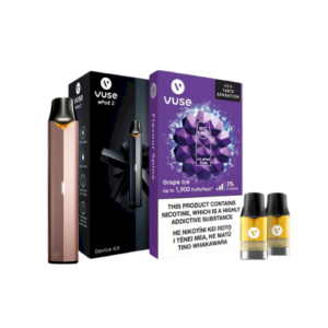 Vuse EPOD2 Closed Starter Pod Kit - Gold (includes 2x Grape 3%)